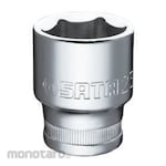 SATA Socket 1/2inch Dr. 6Pt. Metric (Mata Sock)
