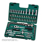 SATA Socket Set 1/4inch & 1/2inch Dr Metric
