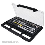 STANLEY 1/2inch Drive 6PT Metric Socket Module w/ Tool Case