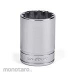 Snap-on Bit Socket Semi Deep Flank Drive 3/8inch (Mata Sock)