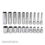 Snap-on SAE Flank Drive Deep Socket 1/4inch (Mata Sok)