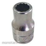 Snap-on Shallow Socket Flank Drive 1/2inch (Mata Sock)