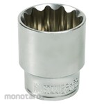 Startools 3/8inch Dr. 12PT Hand Socket Inch