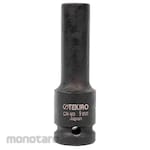 TEKIRO Deep Impact Socket DR. 1/2inch 6pt (Mata Sock Impact)