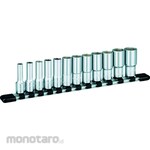 TONE Deep Socket Set (6Pt./9.5Sq) with Socket Holder