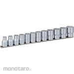 TONE Socket Set (12Pt./12.7Sq) with Socket Holder