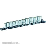 TONE Socket Set (12Pt./9.5Sq) with Socket Holder
