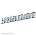 TONE Socket Set (6Pt./12.7Sq) with Socket Holder