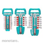 TOTAL 1/4, 3/8 & 1/2inch Socket