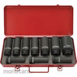 Top Kogyo Ultra long socket set for impact (insertion angle 12.7mm)