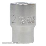 Toptul 6PT Sockets 1/4inch Drive (Metric) (Mata Sock)