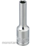 monotaro Deep Socket (6 Corners) 9.5 Sq (Mata Soket Panjang)