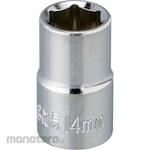 monotaro Socket (6 Corners) 12.7 Sq (Mata Soket)