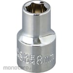 monotaro Socket (6 Corners) 9.5 Sq (Mata Soket)