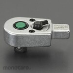 ESCO 1/4"sq ratchet head (for 9x12mm joint)