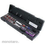 Pro-Auto Replaceable digital torque wrench & gear ratchet