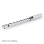 Snap-on SAE Adjustable Click-Type Fixed Ratchet Torque Wrench 3/8inch