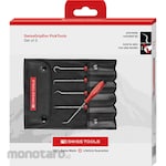 PB SWISS TOOLS Pick Tool 5-Piece Set SwissGrip Evo (Obeng Cungkil)