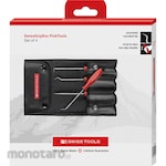 PB SWISS TOOLS Pick Tool Set of 4 SwissGrip Evo (Obeng Cungkil)
