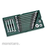 SATA Tray Metric Double Ratcheting Combination Wrench
