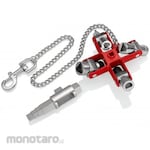 KNIPEX Universal Key Construction for All Standard Cabinets and Shut-Off Systems