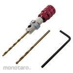 BESTTOOL KOSEI Easy pilot hole gill set (for ironwork) 2.5mm