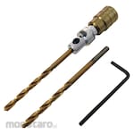 BESTTOOL KOSEI Easy pilot hole gill set (for ironwork) 4.0mm