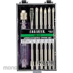 ENGINEER Interchangeable Screwdriver with Circuit Tester Handle (Obeng)