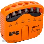 BAHCO Bit set with anti-tampering