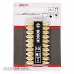 BOSCH Bit Screwdriver Gold Double Ended (Mata Obeng)