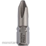 BOSCH Bit Screwdriver PH2 10p (Mata Obeng)