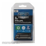 CENTURY DRILL AND TOOL Phillips Power Screwdriver Bit 2