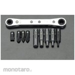 ESCO 1/4sq ratchet with Bit set