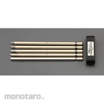 ESCO 2.5-6mm [Hexagon] Screwdriver Bits, 5 Pieces/Set
