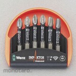 ESCO 50mm [Phillips] Bit for Impact Screwdriver, 6 Pieces/Set