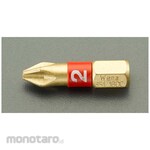ESCO No.2x25mm [Phillips] Screwdriver Bit, with Diamond Tip