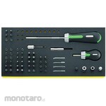 ESCO Screwdriver Bit Set, with Ratchet Handle