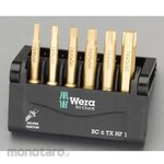 ESCO Torx Screwdriver Bits with Hold Function, Set of 6, 50mm