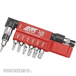JTC L-Shaped Hole with Wrench Wrench Opening Star Bit Set