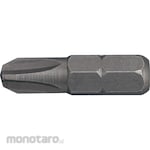 Kennedy Cross/Pt S/Driver Bit 1/4inch Hex Std (Mata Obeng Plus)