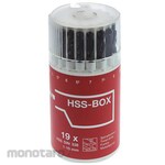 RS PRO Drill Bit Set HSS-G, 19 Pieces