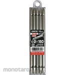 Sunflag (formerly Shinkame Manufacturing) Silver bit Double-headed 10-piece set #2x150