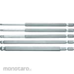 TRUSCO Hex Ball Point Long Bit