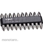 Top Kogyo Screwdriver Bit Set for Electric Drill, 10 Pieces/Set