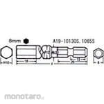 Vessel Bit A19 Hexagon for Pneumatic and Electric Power