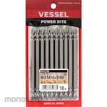 Vessel Sakisubo Double Ended Bit (Mata Obeng)