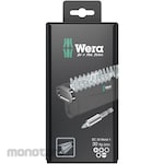 WERA 30-piece screwdriver bit set (for metal)