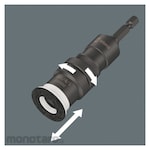 WERA Bit Holder with Variable Depth Limiter