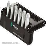 WERA Set of 6 (Torx) screwdriver bits