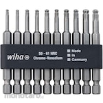 Wiha (Wiha/Noga) Professional Ball Point Torx Bit Set 70mm (10 pieces)